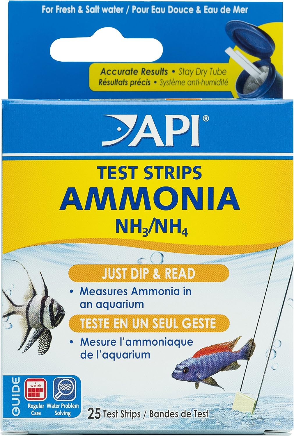 API Ammonia Test Strips