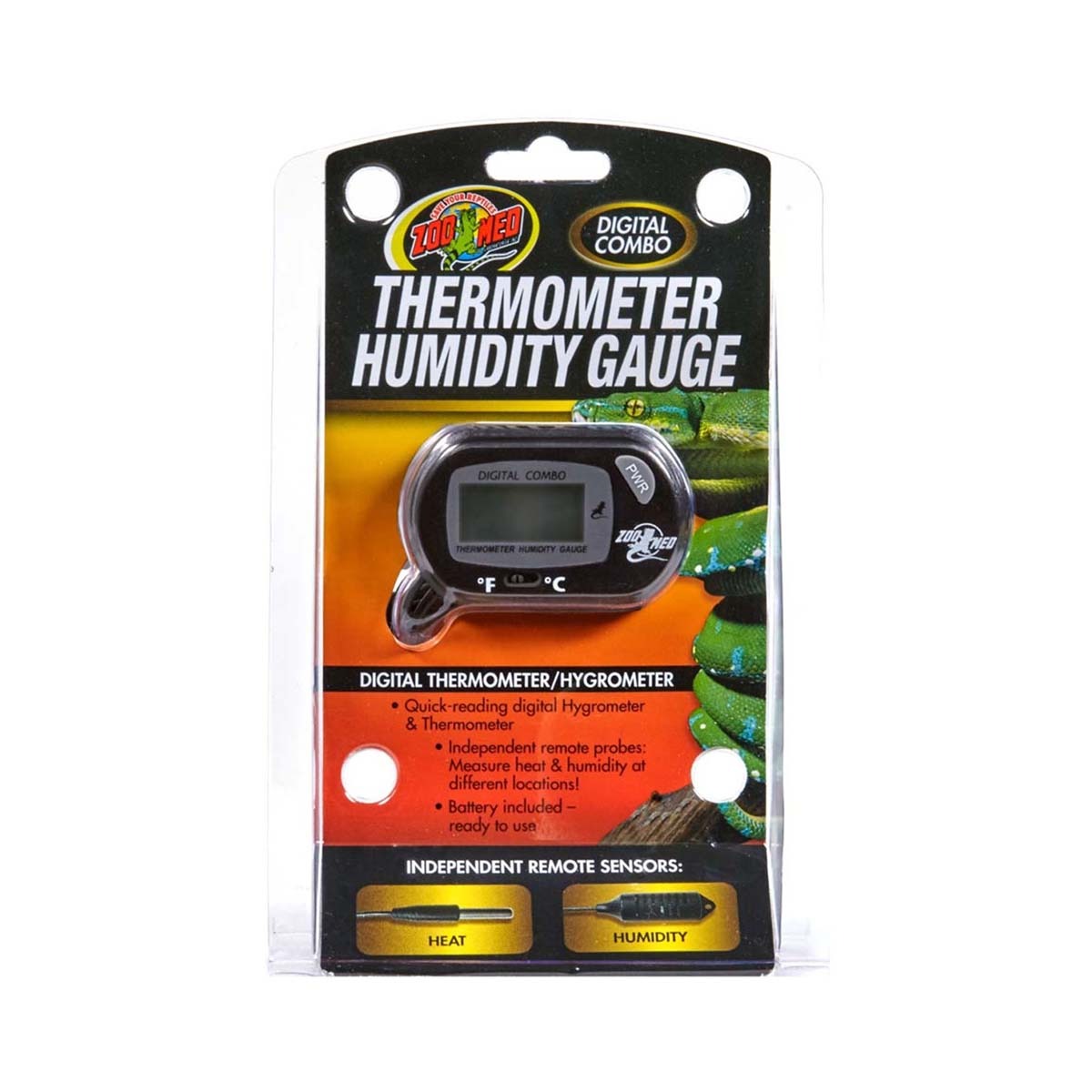 Zoo Med Digital Thermometer Humidity Gauge TH-31